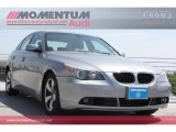 2006 Silver Grey Metallic BMW 5 Series 530i Sedan #64511191