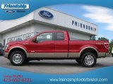 2012 Red Candy Metallic Ford F150 Lariat SuperCab 4x4 #64510705