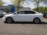 2009 Taffeta White Honda Civic Si Sedan #64511168