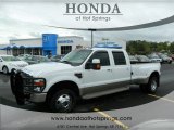 2008 Oxford White Ford F350 Super Duty King Ranch Crew Cab 4x4 Dually #64510955