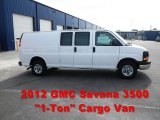 2012 Summit White GMC Savana Van 3500 Cargo #64511147