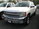 2012 Summit White Chevrolet Silverado 1500 LT Crew Cab #64510637