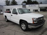 Summit White Chevrolet Silverado 1500 in 2003