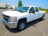 2012 Summit White Chevrolet Silverado 2500HD Work Truck Crew Cab #64511087