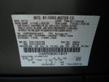 2013 Taurus Color Code for Sterling Gray Metallic - Color Code: UJ