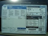 2013 Ford Taurus SEL Window Sticker