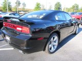 Pitch Black Dodge Charger in 2012