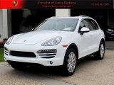 2012 White Porsche Cayenne  #64554654