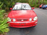 2000 Classic Red Kia Spectra GS Sedan #64554580