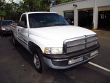 Bright White Dodge Ram 1500 in 2001