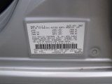 2008 Galant Color Code for Liquid Silver Metallic - Color Code: A33