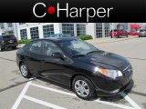 2009 Black Pearl Hyundai Elantra GLS Sedan #64554531