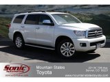 2012 Blizzard White Pearl Toyota Sequoia Platinum 4WD #64554499