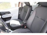 2012 Toyota Prius c Hybrid Four Black Interior