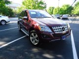 2010 Barolo Red Metallic Mercedes-Benz ML 350 4Matic #64555110