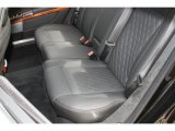 2011 Mercedes-Benz S 65 AMG Sedan Rear Seat