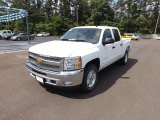 2012 Summit White Chevrolet Silverado 1500 LT Crew Cab 4x4 #64555096