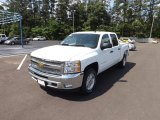 2012 Summit White Chevrolet Silverado 1500 LT Crew Cab 4x4 #64555093