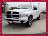 2004 Bright White Dodge Ram 1500 SLT Quad Cab 4x4 #64554821