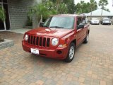 2010 Sunburst Orange Pearl Jeep Patriot Sport #64612215