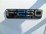 2004 Ford F250 Super Duty XLT Regular Cab 4x4 Marks and Logos