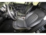 2012 Mini Cooper S Countryman All4 AWD Carbon Black Lounge Leather Interior