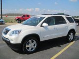 2008 White Diamond Tricoat GMC Acadia SLT #64611892