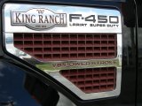 2009 Ford F450 Super Duty King Ranch Crew Cab 4x4 Dually Marks and Logos
