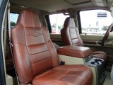 2009 Ford F450 Super Duty King Ranch Crew Cab 4x4 Dually Chaparral Leather Interior