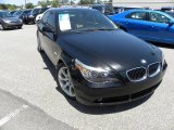 2006 Black Sapphire Metallic BMW 5 Series 550i Sedan #64611809