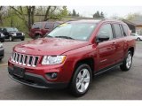 2011 Deep Cherry Red Crystal Pearl Jeep Compass 2.4 Latitude 4x4 #64612064