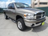 2008 Light Khaki Metallic Dodge Ram 2500 Lone Star Edition Quad Cab 4x4 #64611776