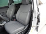 2013 Hyundai Elantra Limited Gray Interior