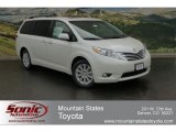 2012 Blizzard White Pearl Toyota Sienna Limited AWD #64611471