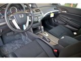 2012 Honda Accord EX V6 Sedan Black Interior