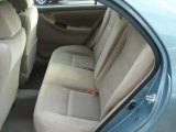 2006 Toyota Corolla CE Rear Seat