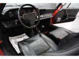 1983 Porsche 911 SC Coupe Black Interior