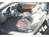 2008 Audi TT 2.0T Roadster Saddle Brown Interior