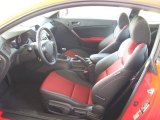 2012 Hyundai Genesis Coupe 3.8 R-Spec Black Leather/Red Cloth Interior