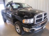 2005 Black Dodge Ram 1500 SLT Regular Cab 4x4 #64664291