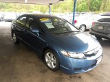 2009 Atomic Blue Metallic Honda Civic LX-S Sedan #64664272