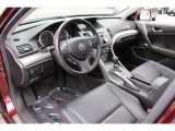 2009 Acura TSX Sedan Ebony Interior