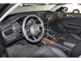 2012 Audi A6 3.0T quattro Sedan Black Interior