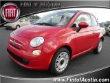 2012 Rosso (Red) Fiat 500 c cabrio Pop #64664990