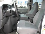 2007 Ford E Series Van E350 Super Duty Passenger Medium Flint Grey Interior