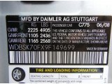 2009 SL Color Code for Iridium Silver Metallic - Color Code: 775