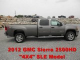 2012 Mocha Steel Metallic GMC Sierra 2500HD SLE Crew Cab 4x4 #64664891