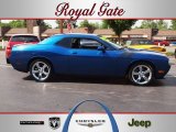 2009 Deep Water Blue Pearl Coat Dodge Challenger R/T #64663242