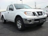 2011 Avalanche White Nissan Frontier SV V6 King Cab 4x4 #64663189