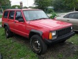 1994 Jeep Cherokee SE Front 3/4 View